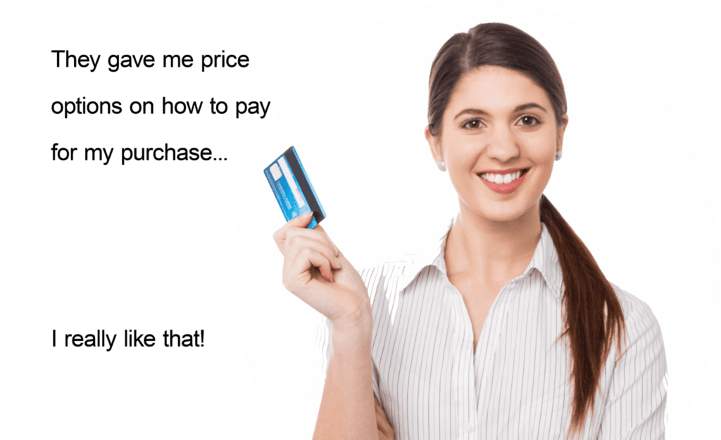 Customer with contractor credit card processing
