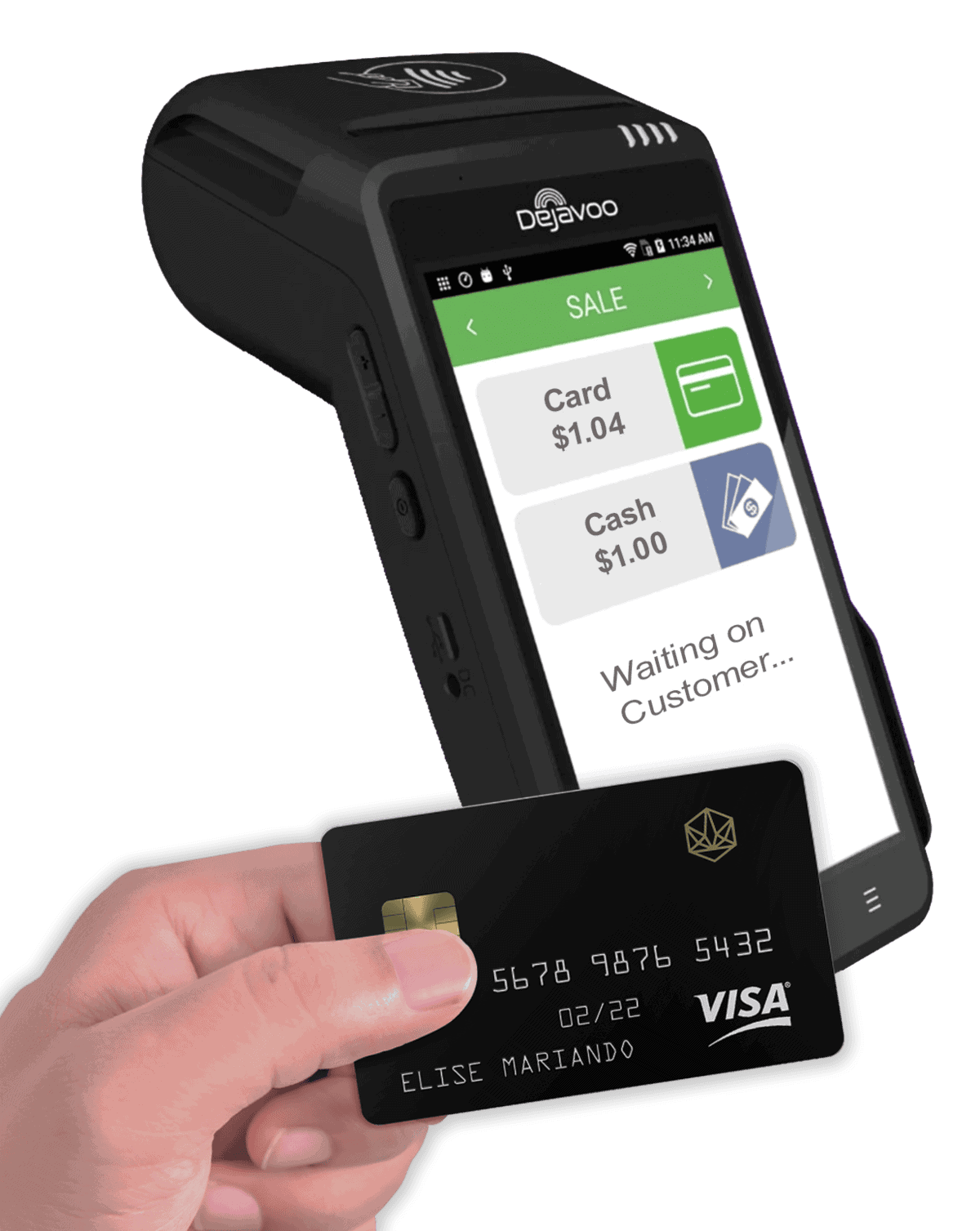 Dejavoo Credit Card Machine for Contractors